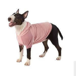 Pink ColorBlock Dog Hoodie